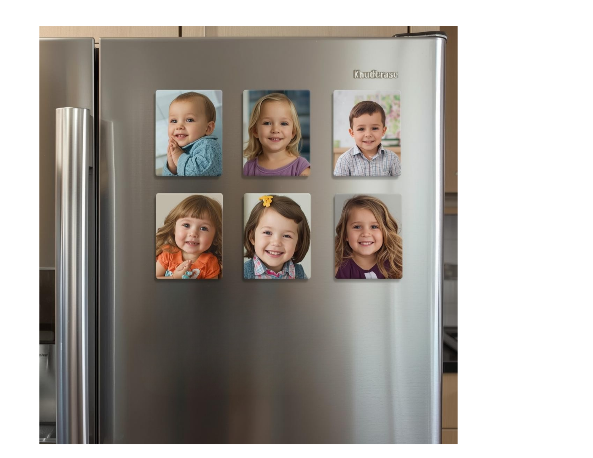 Six Magnets, A Mini Gallery of Your Best Moments